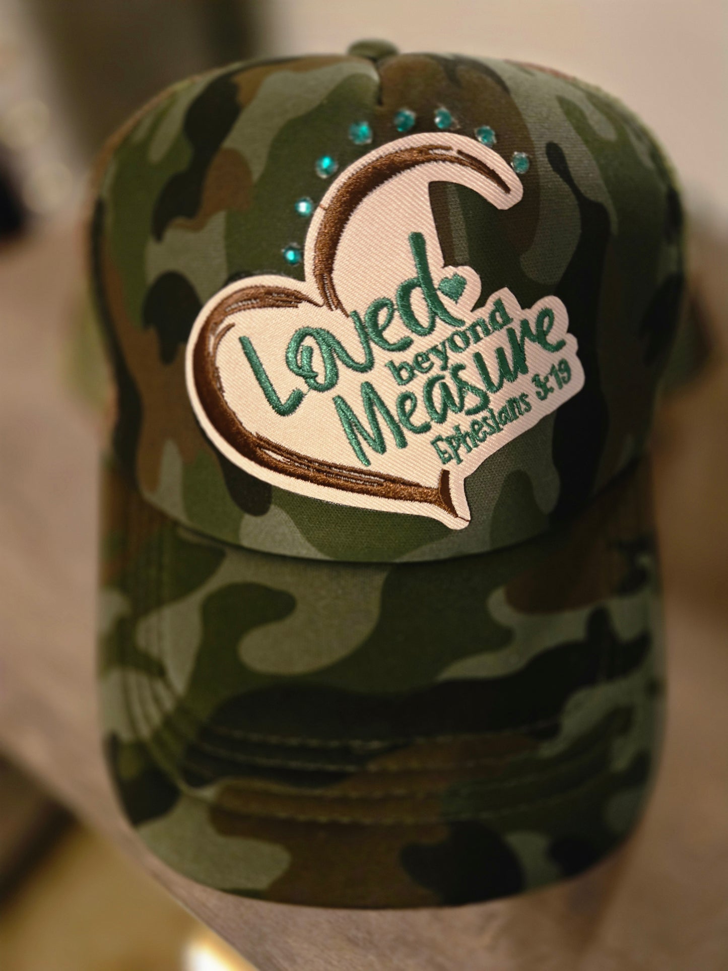 Inspirational Camouflage Trucker Hat
