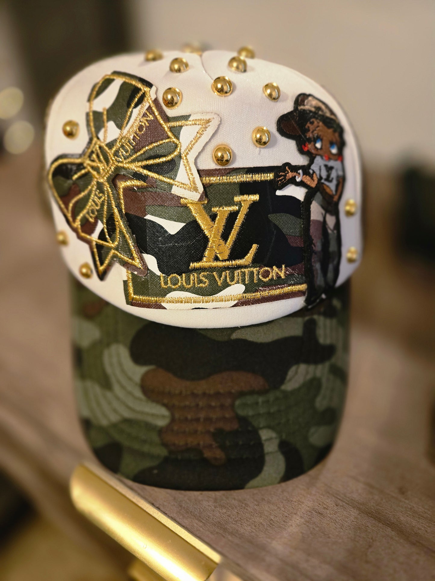 LV Inspired Kids Trucker Hat