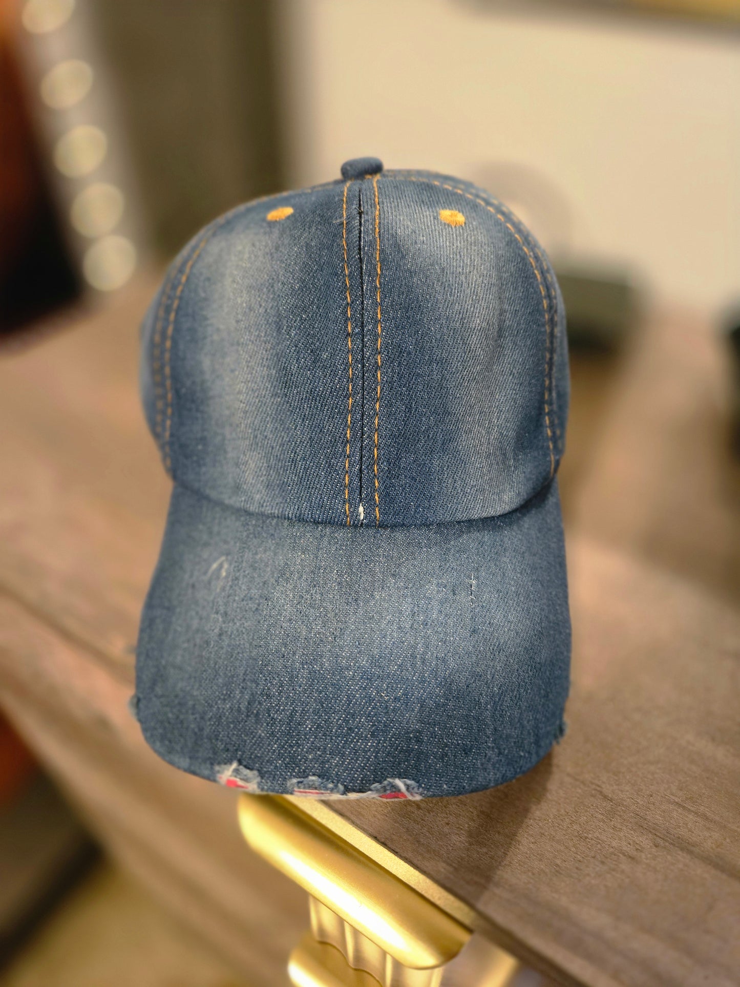 Denim Hat Adjustable
