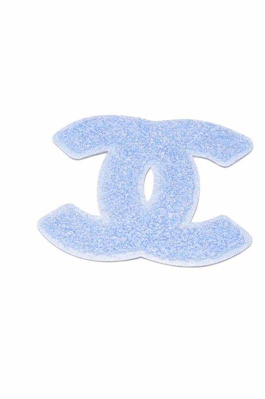 Chenille CC Iron on Patch