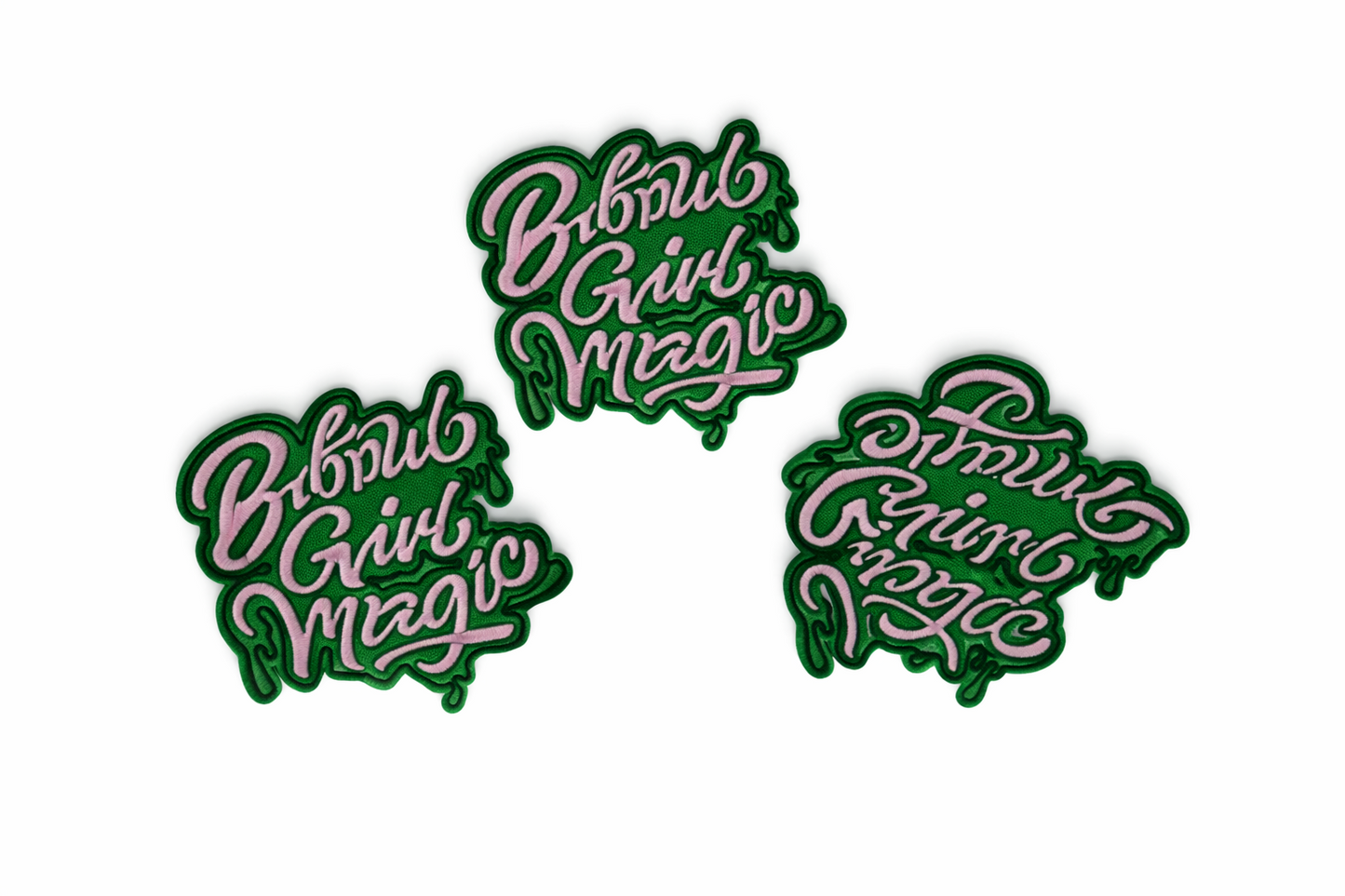 Black Girl Magic Iron on Patch (3 Bundle)