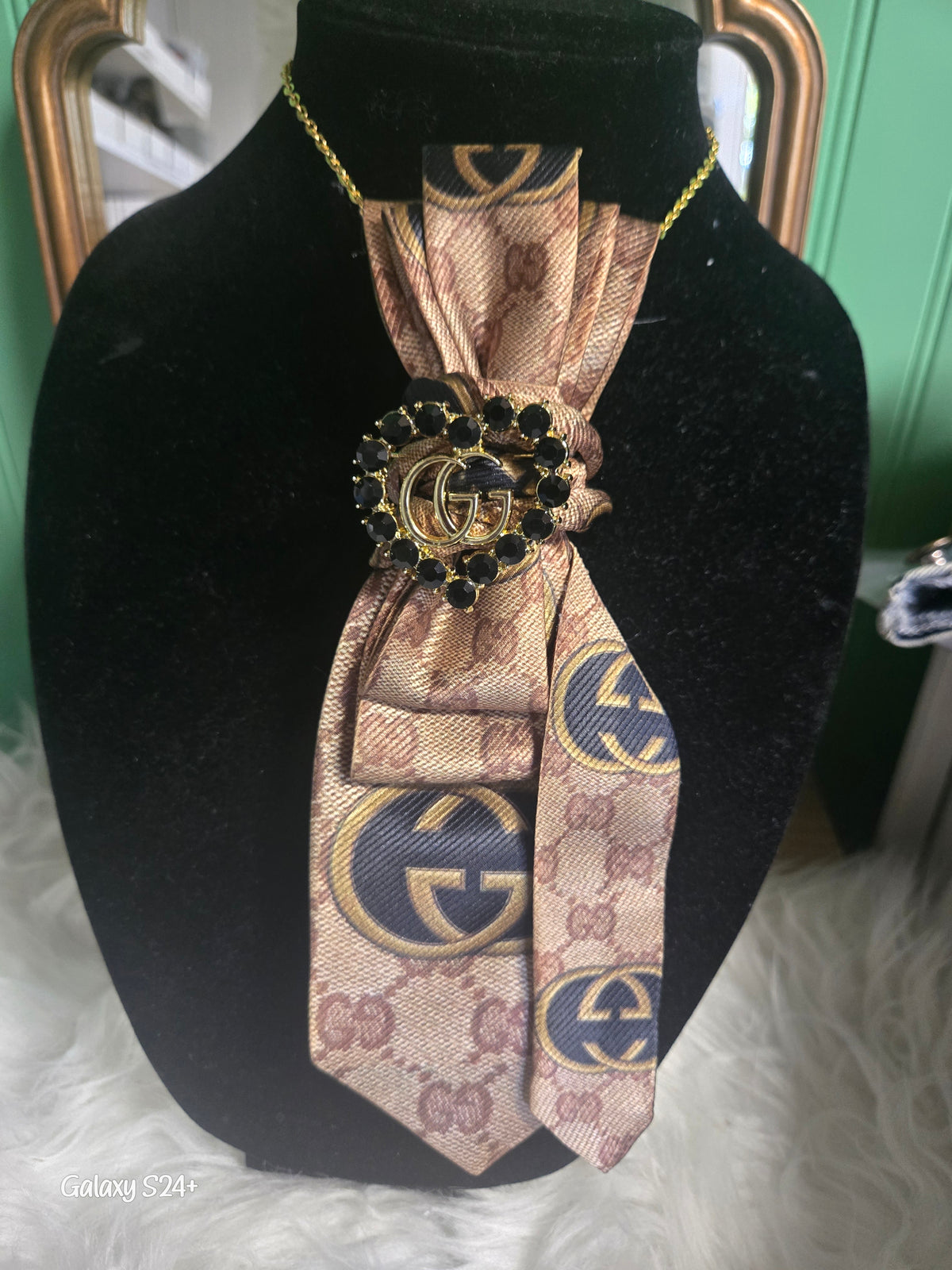 GG Inspired Necklace Tie