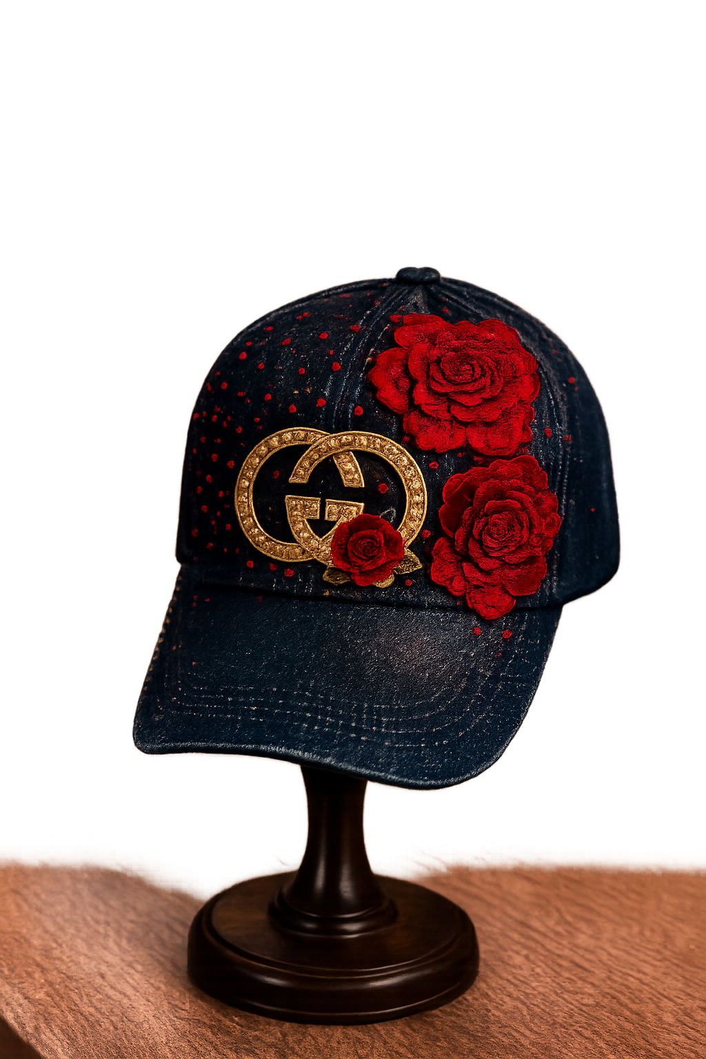 GG Inspired Red Rose Hat