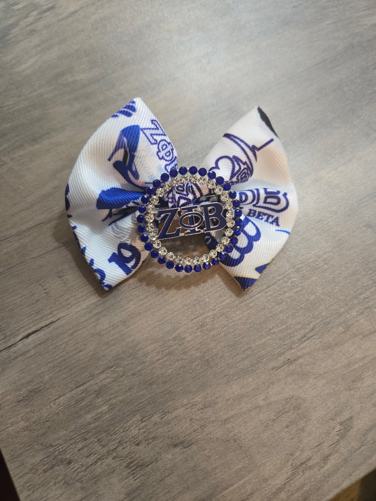 Sorority Bow Tie Brooch