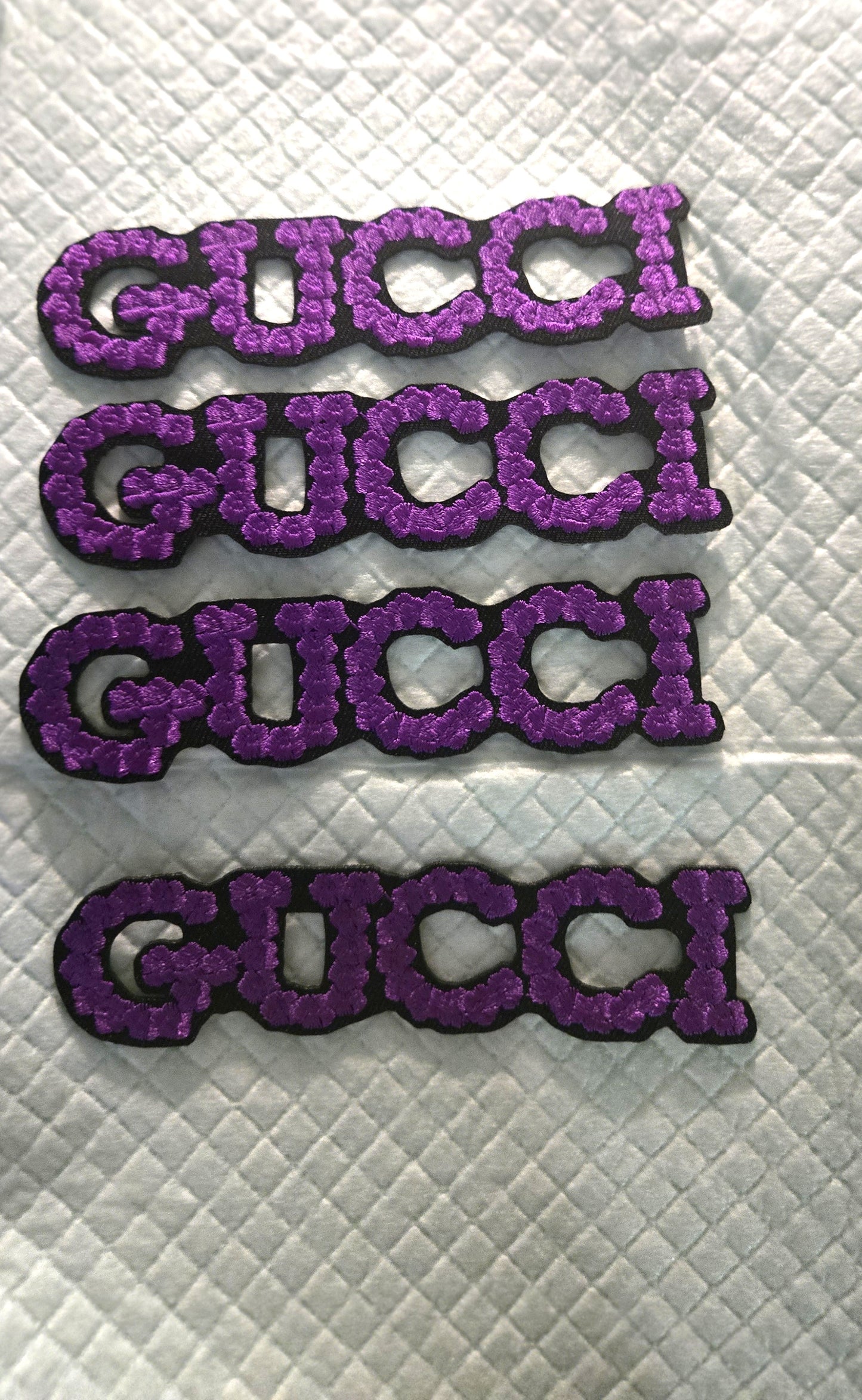 GG Iron on Patch Bundle -Purple