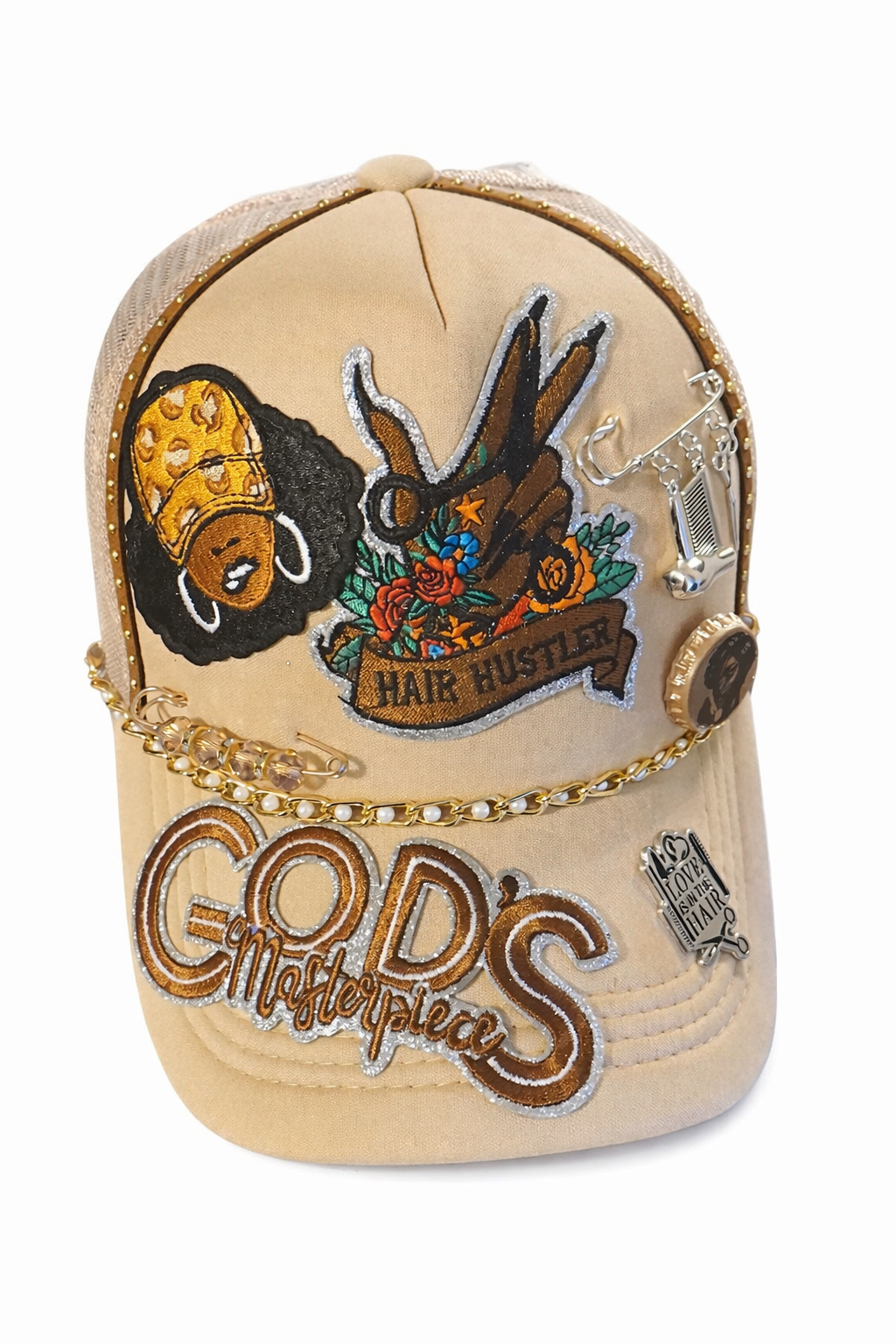 Luxe Hair Hustler Hat- Made to order