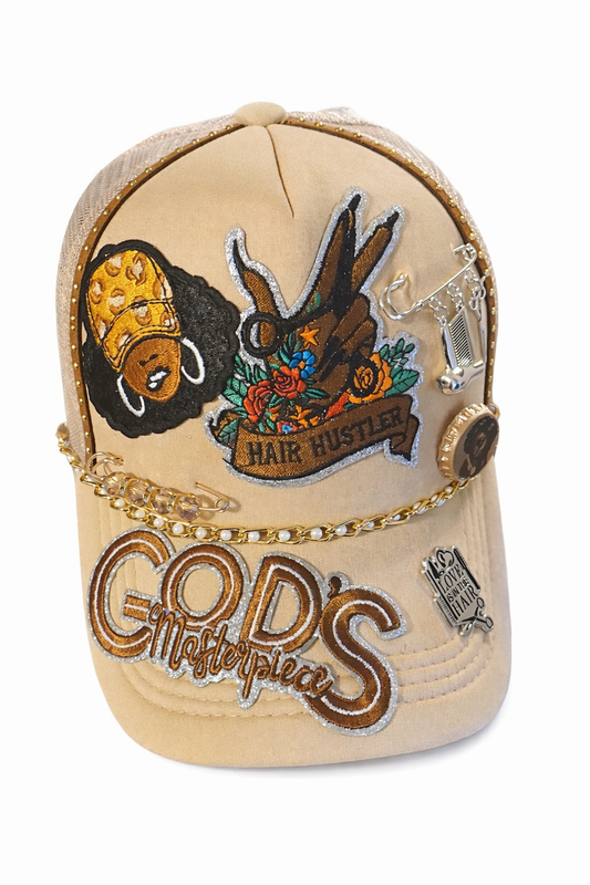 Luxe Hair Hustler Hat- Made to order