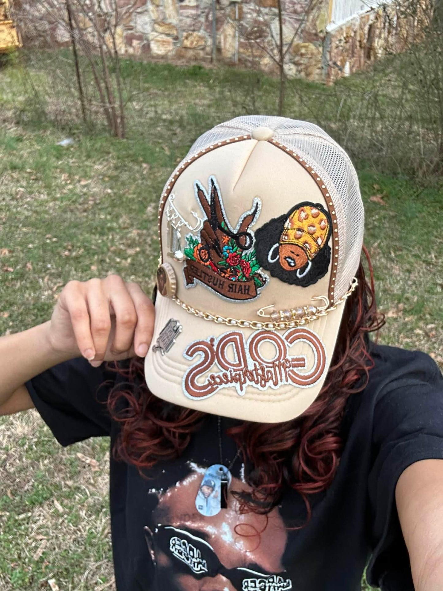 Luxe Hair Hustler Hat- Made to order