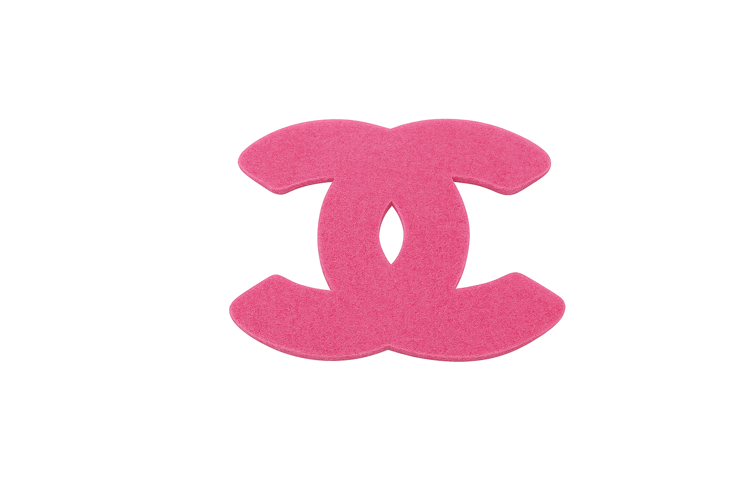 Chenille CC Iron on Patch