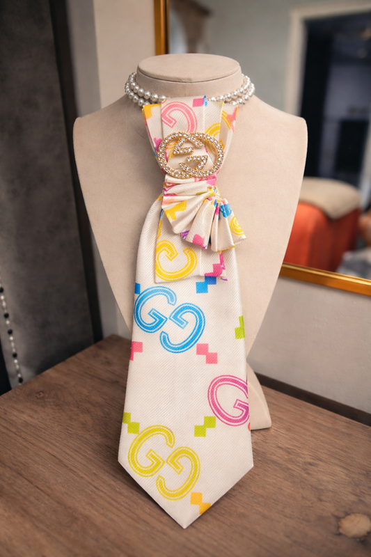 Luxe GG Signature Necklace Tie - Custom made to order