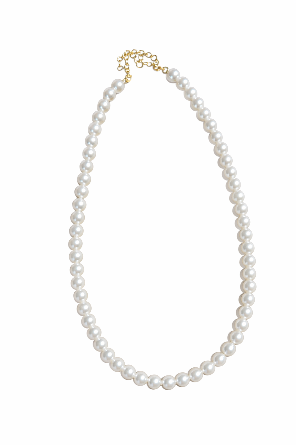 Earth Tone Beaded Pearl Necklace