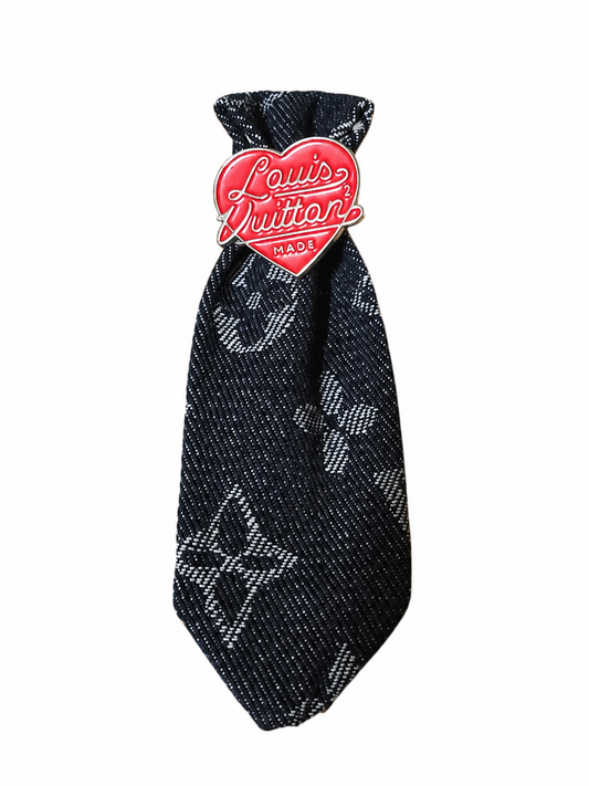 Monogram LV Mini Brooch Tie