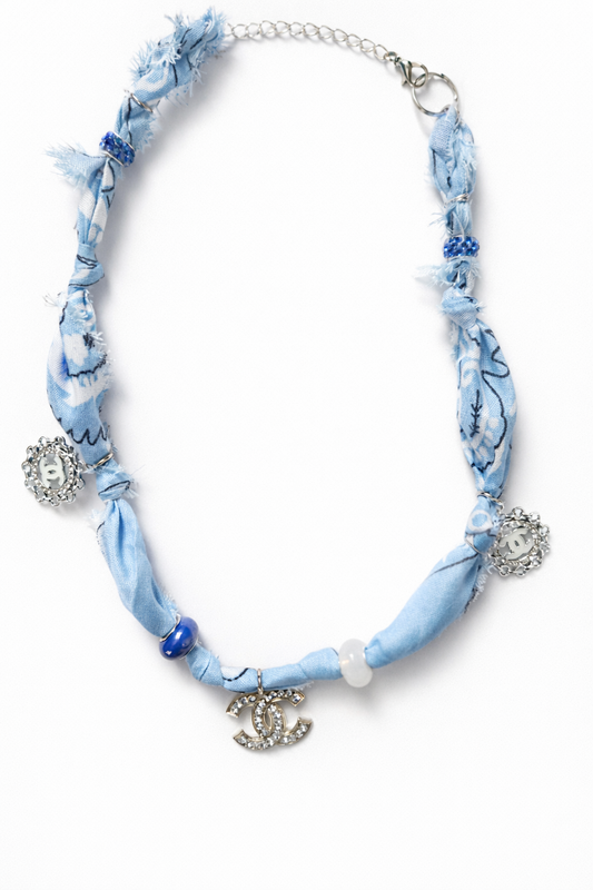 Bandana Charm Necklace