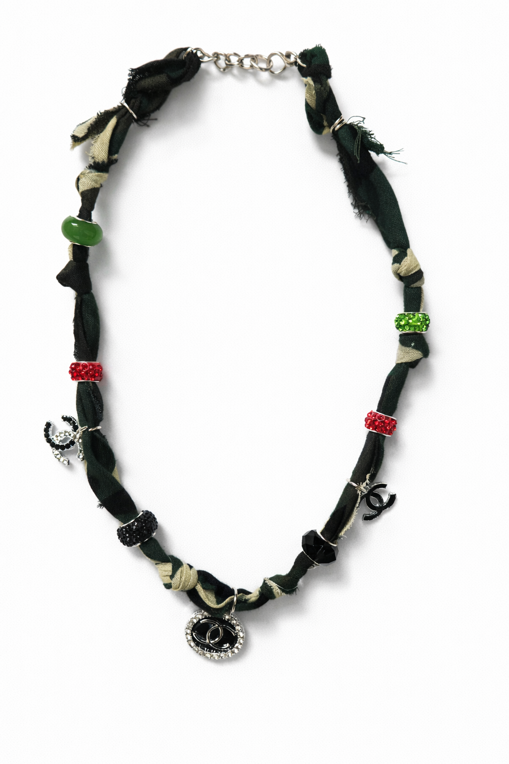 Bandana Charm Necklace