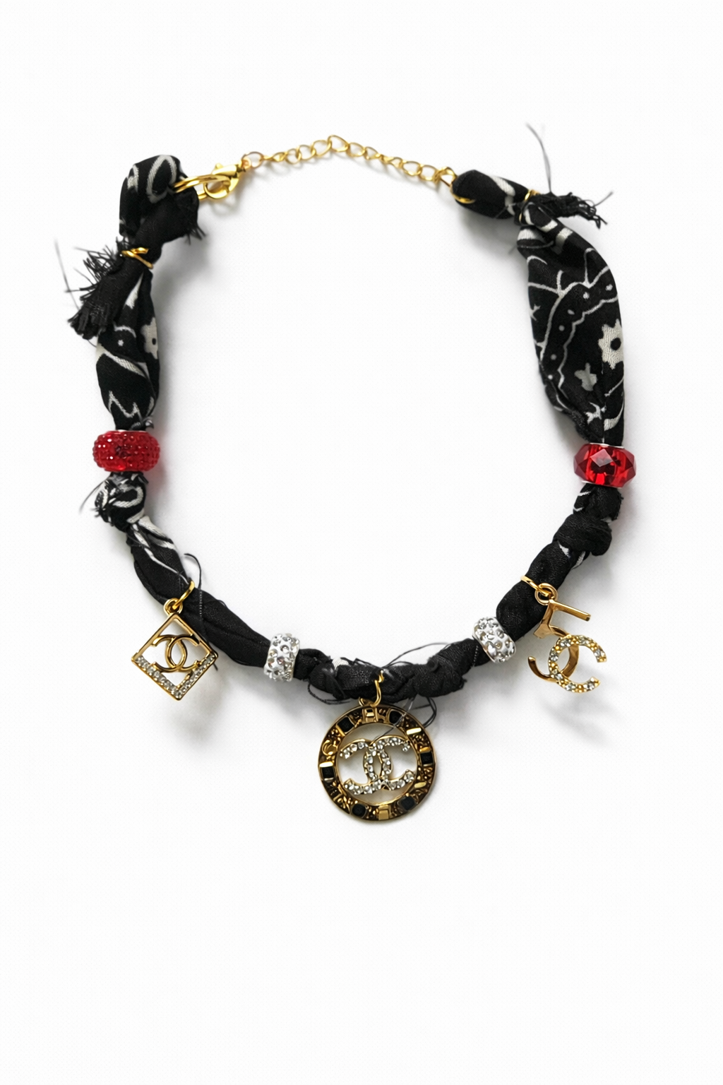 Bandana Charm Necklace
