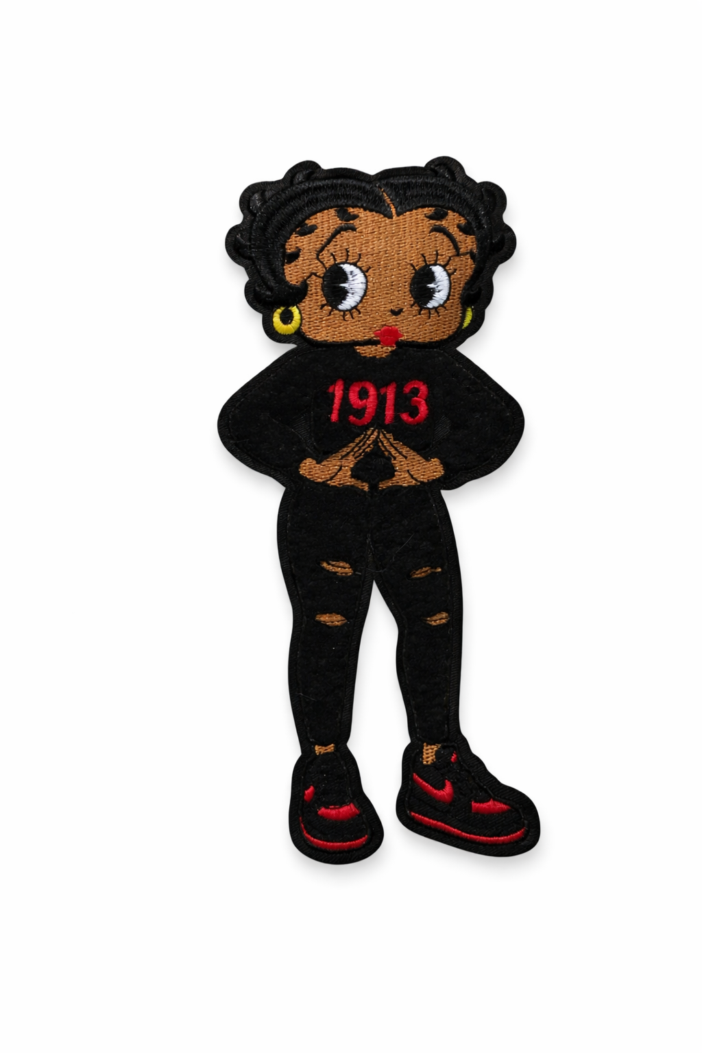 Delta Betty Boop Iron On Patch