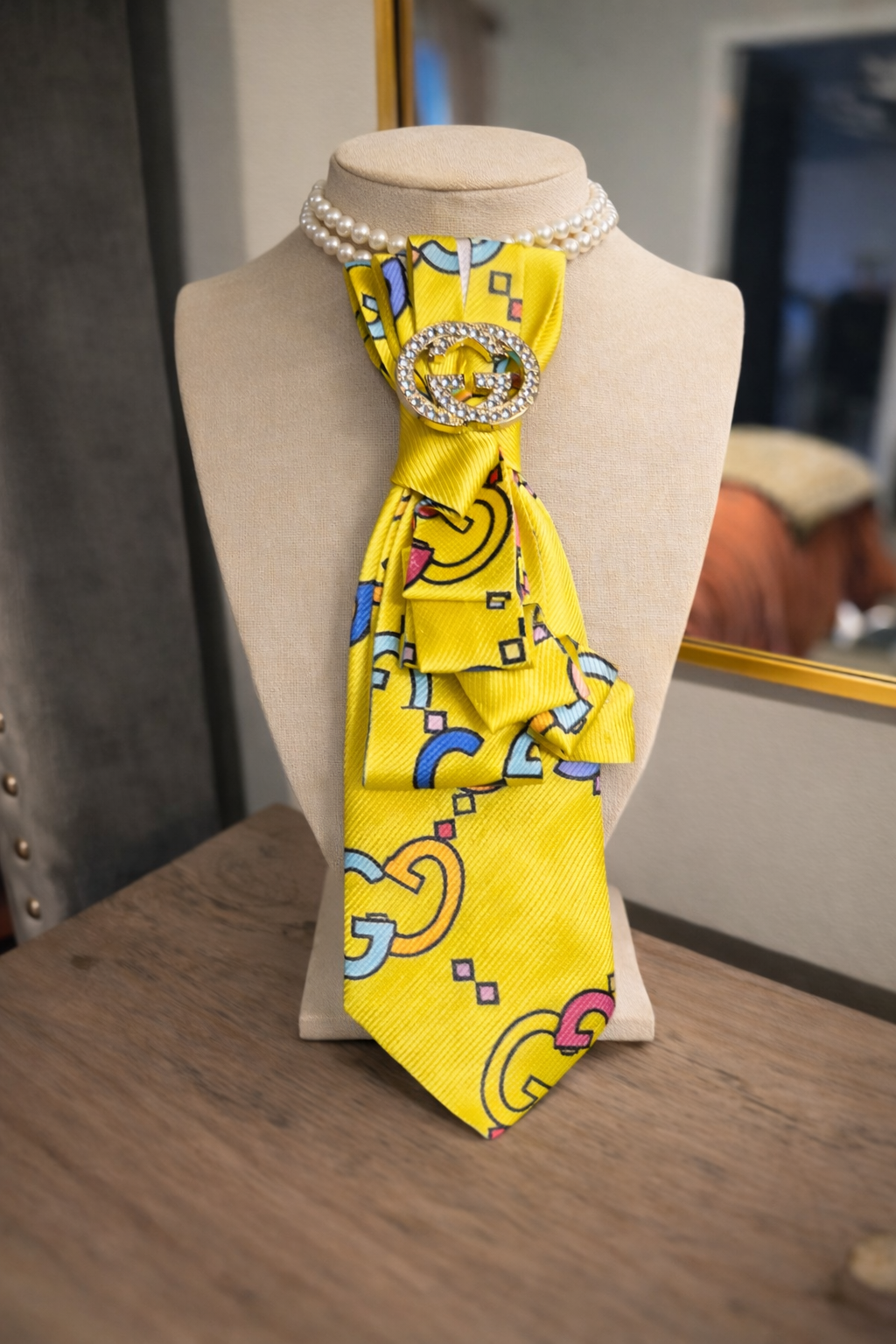 Luxe GG Signature Necklace Tie - Custom made to order