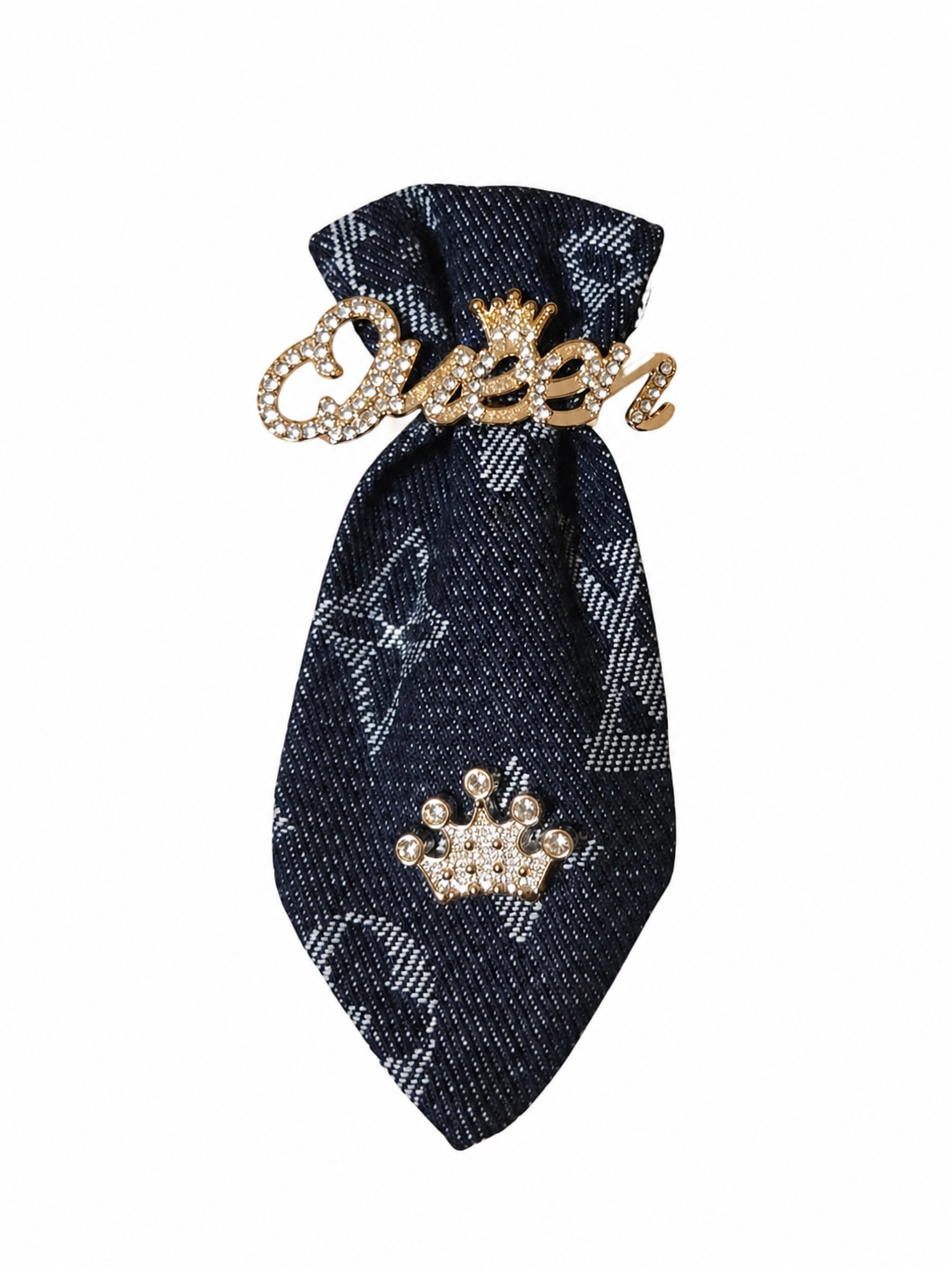 Queen Mini Brooch Tie