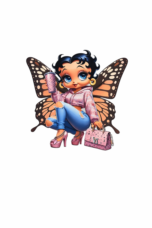 Butterfly Betty Boop
