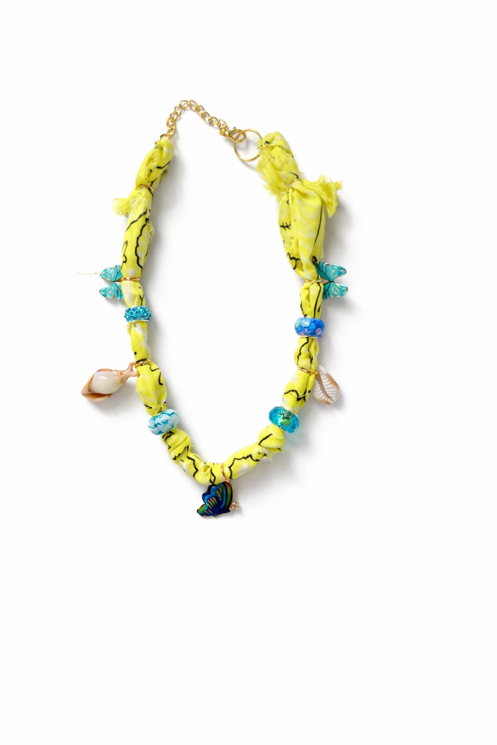 Bandana Charm Necklace