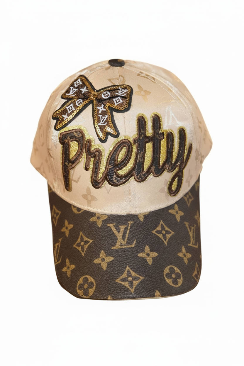 Pretty Leather Hat - Read to Ship
