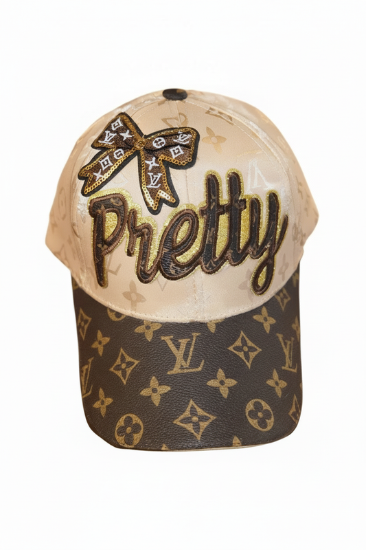 Pretty Leather Hat - Read to Ship