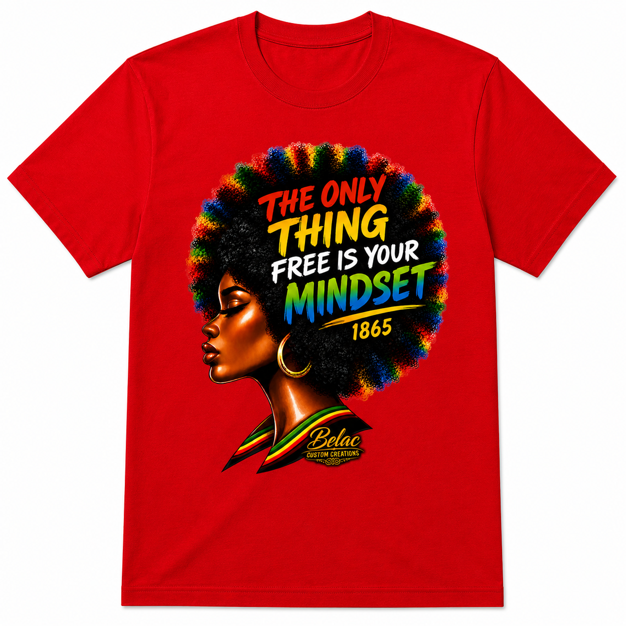 1865 The Only Thing Free Is Your Mindset - Women