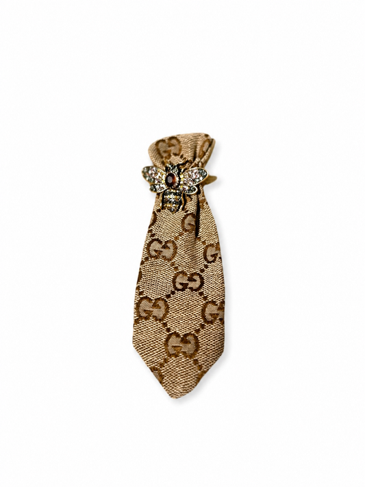 GG Bee Mini Brooch Tie