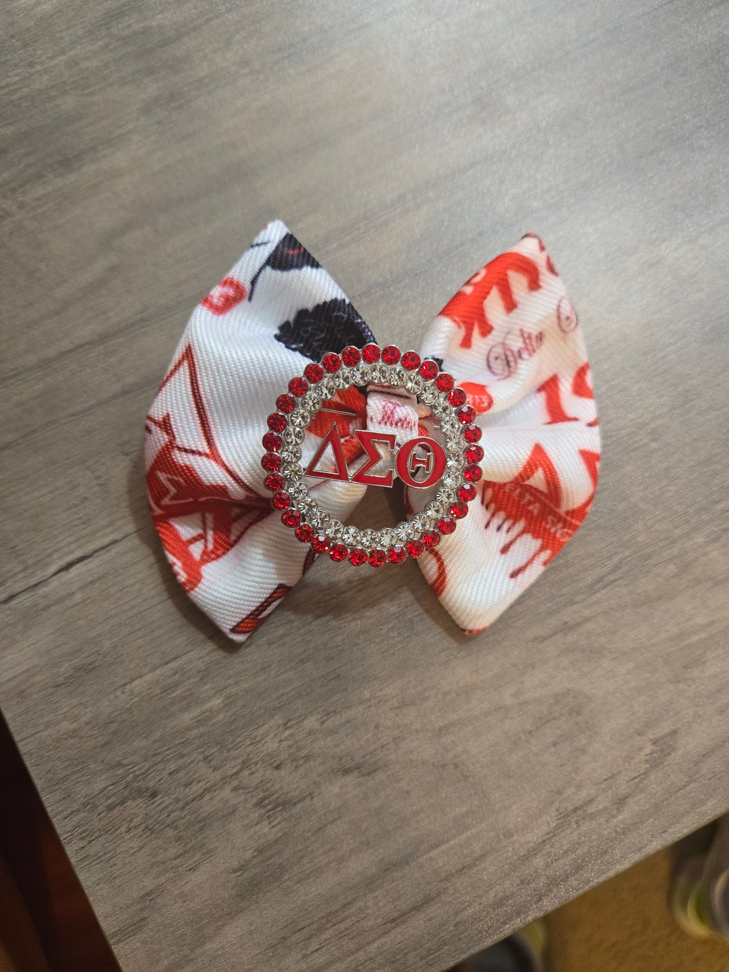 Sorority Bow Tie Brooch