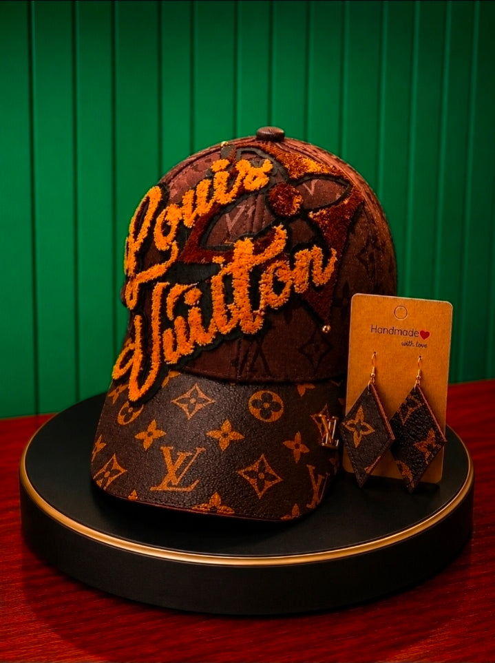 LV Inspired Hat