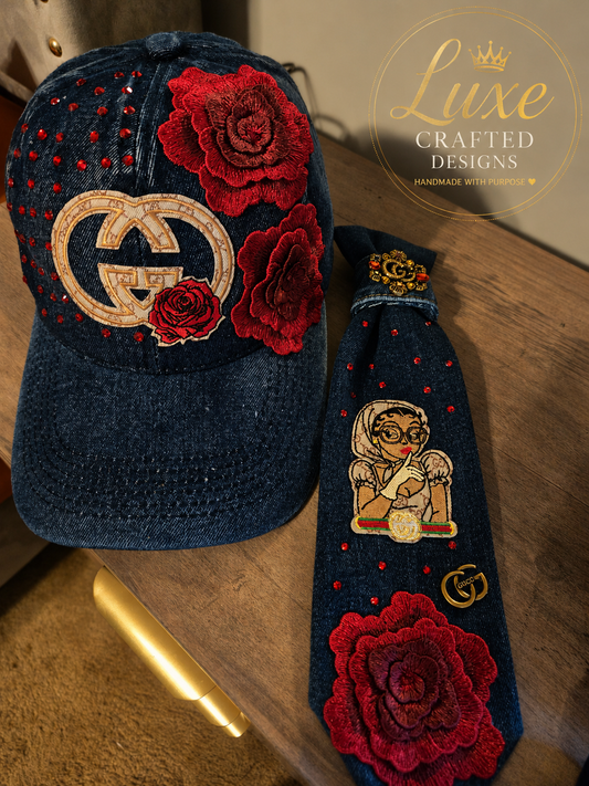 GG Inspired Red Rose Set