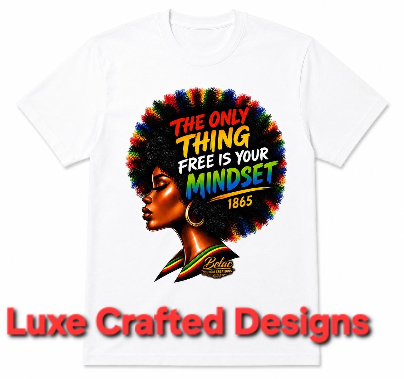 1865 The Only Thing Free Is Your Mindset - Women