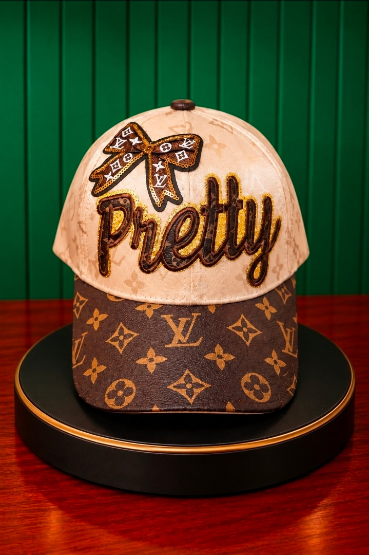 LV Inspired Hat