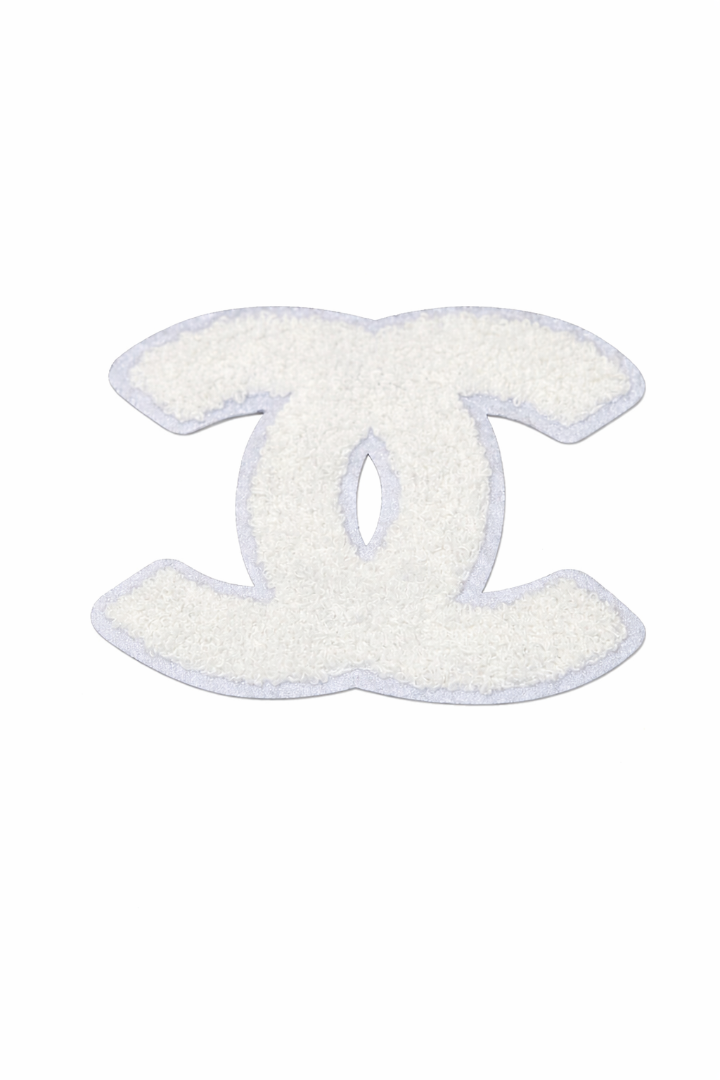 Chenille CC Iron on Patch